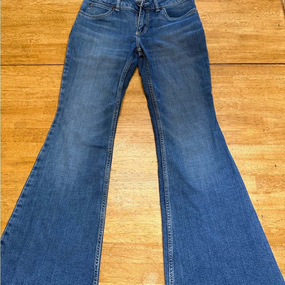 Wrangler Women's Blue Flare Jeans